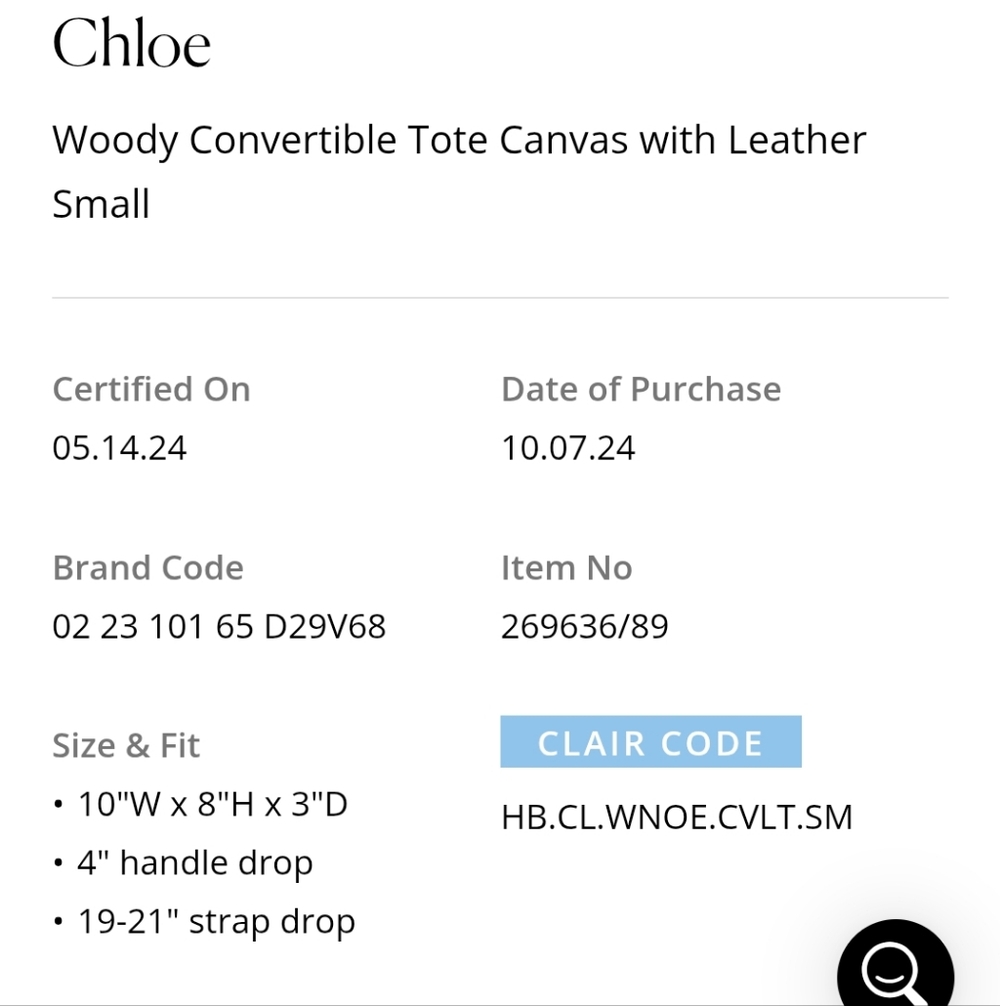 Chloé Beige and Brown Mini Woody Tote Bag - Picture 11 of 17